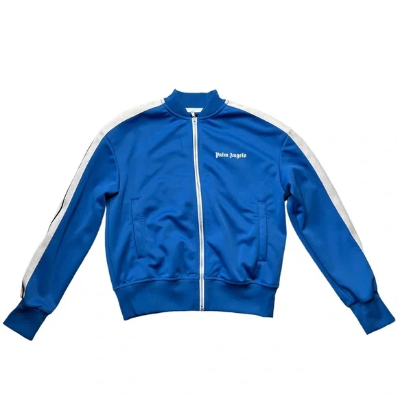 Palm Angels blue track jacket Jackets Coats